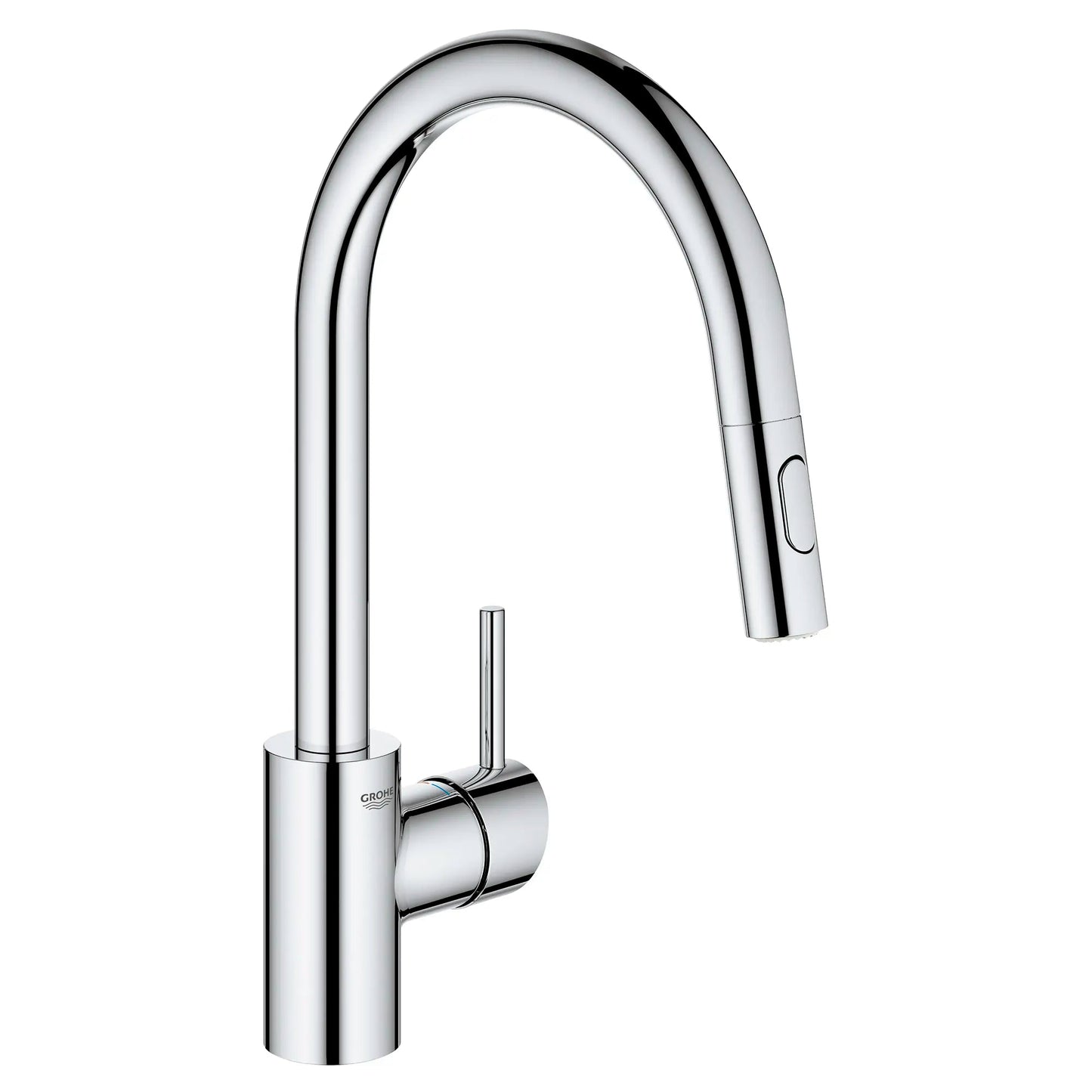 Grohe Concetto™ 1.5 GPM Dual Spray Single-Handle StarLight Chrome Pull Down Kitchen Faucet