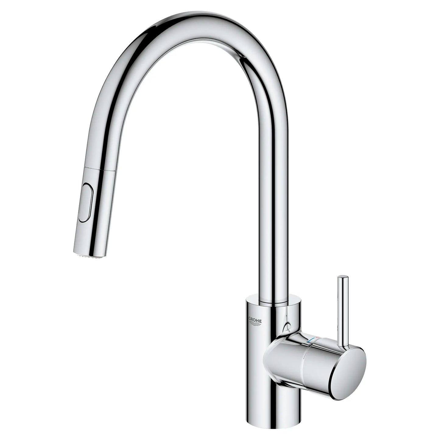 Grohe Concetto™ 1.5 GPM Dual Spray Single-Handle StarLight Chrome Pull Down Kitchen Faucet