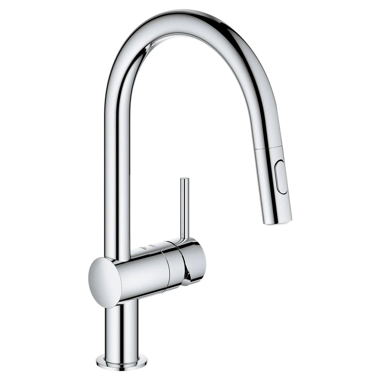 Grohe Minta 1.75 GPM Single-Handle Dual Spray Pull-Down StarLight Chrome Kitchen Faucet