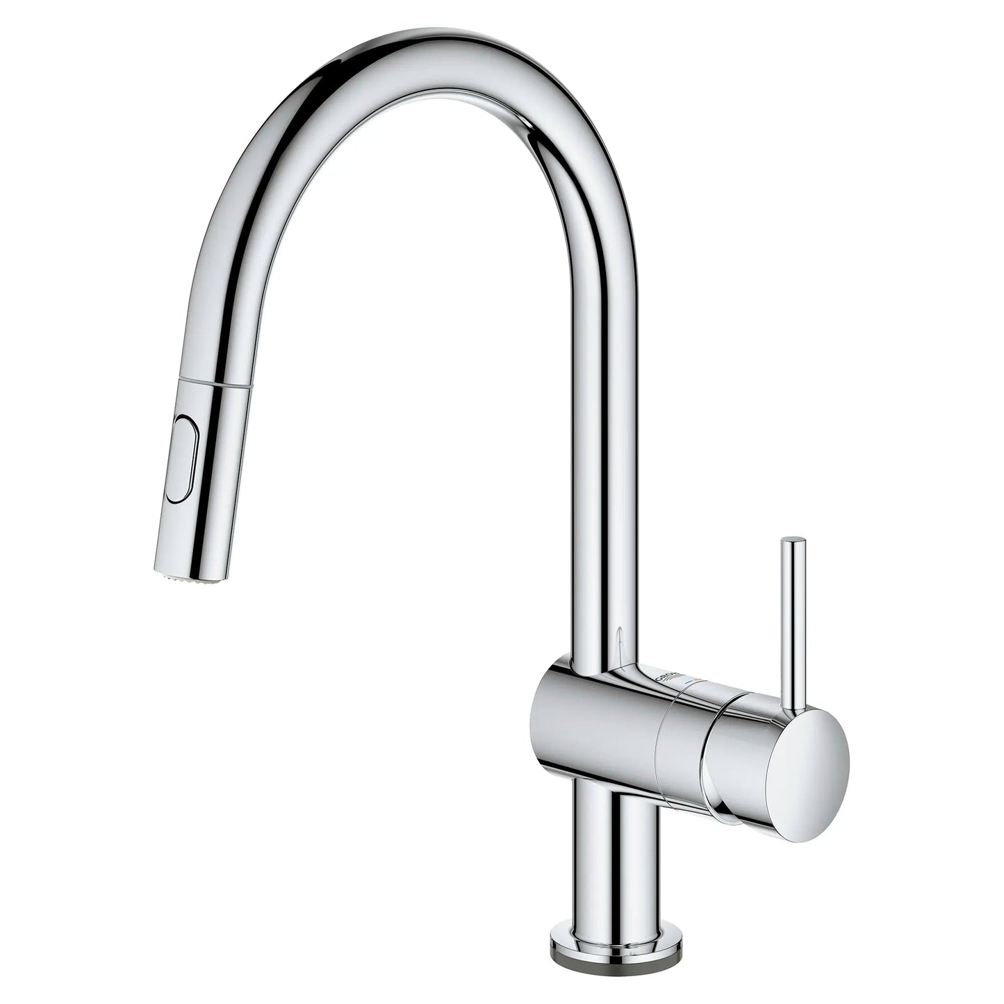 Grohe Minta 1.75 GPM Single-Handle Dual Spray Pull-Down StarLight Chrome Kitchen Faucet