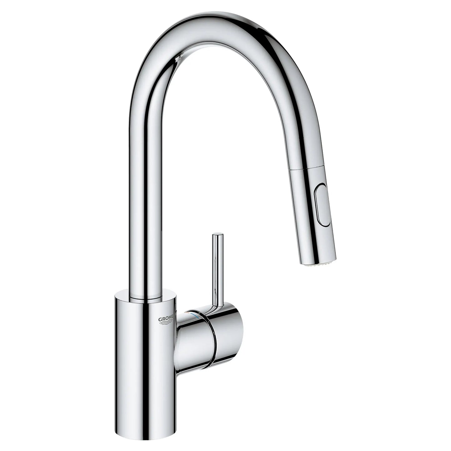 Grohe Concetto 1.75 GPM Single-Handle Pull Down StarLight Chrome Prep Faucet