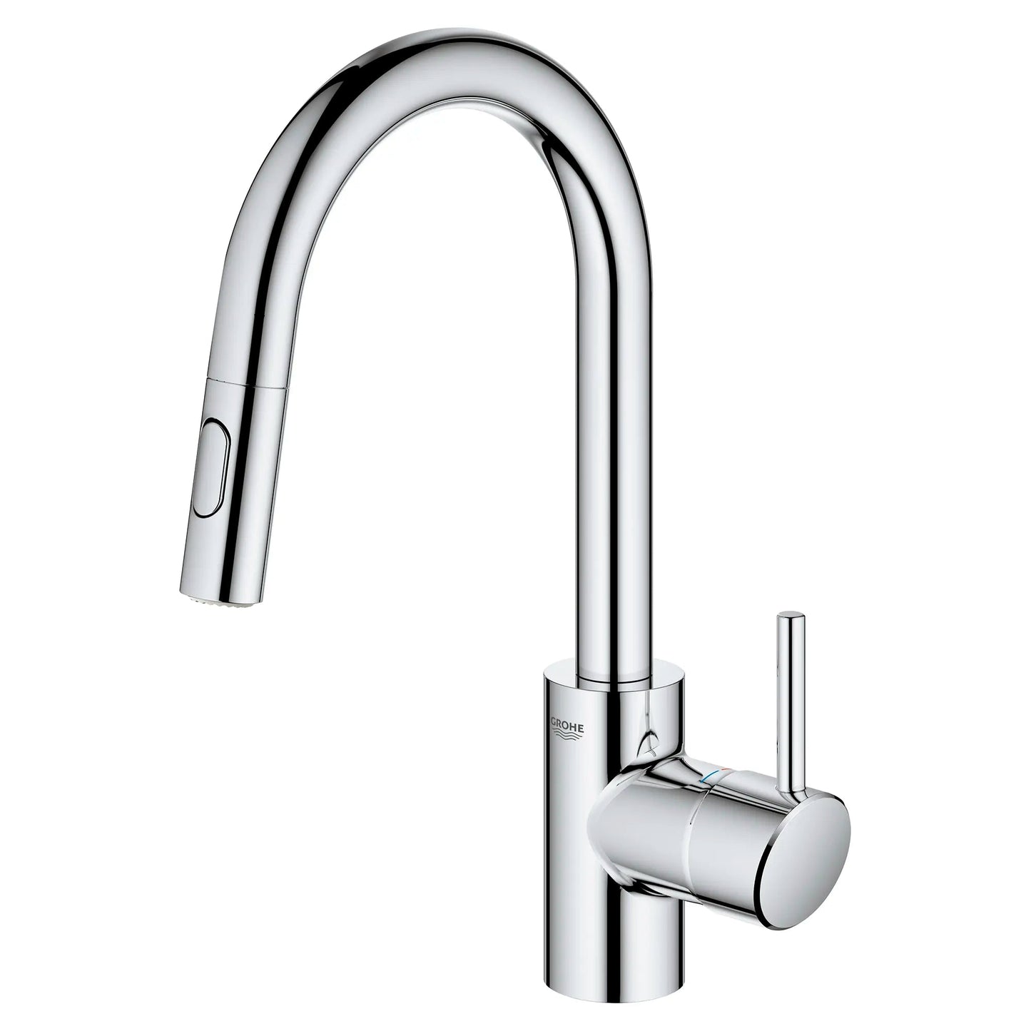 Grohe Concetto 1.75 GPM Single-Handle Pull Down StarLight Chrome Prep Faucet