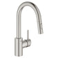 Grohe Concetto 1.75 GPM Single-Handle Pull Down SuperSteel Infinity Prep Faucet