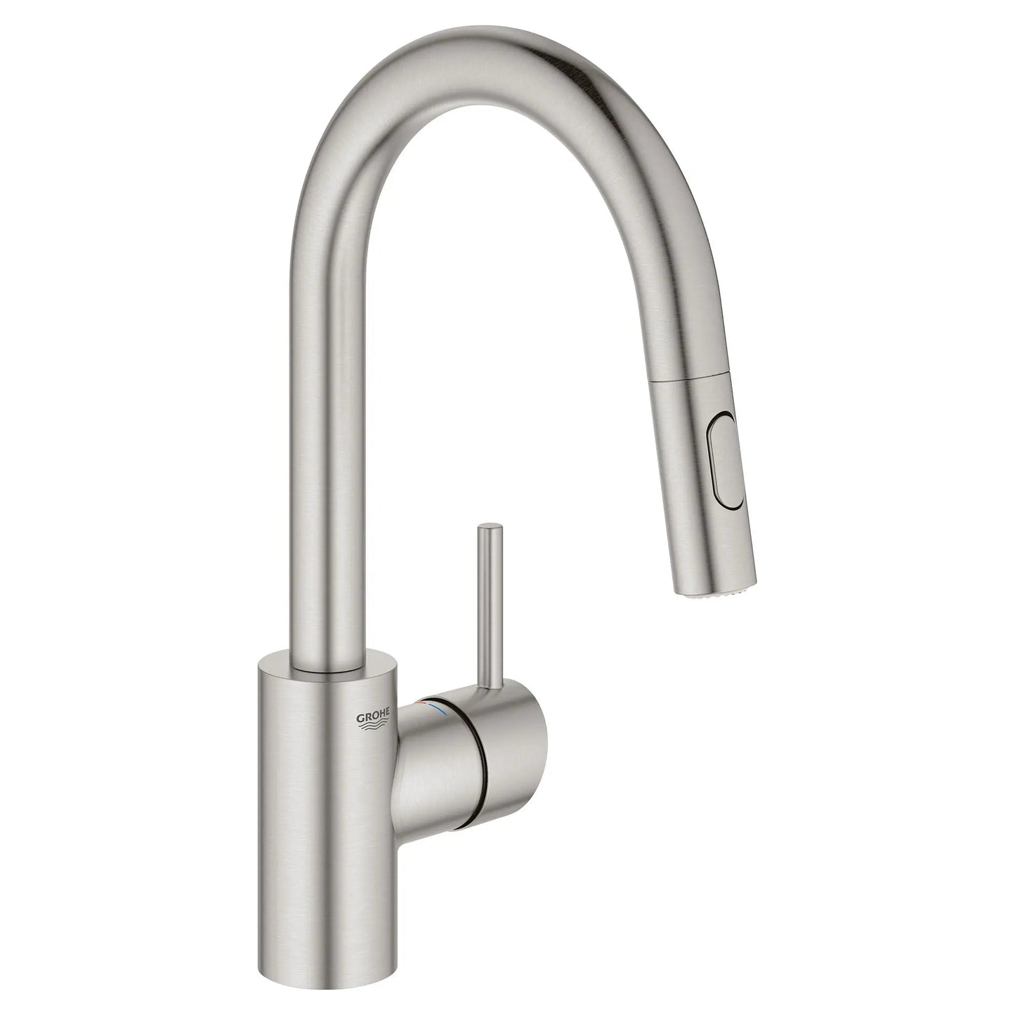 Grohe Concetto 1.75 GPM Single-Handle Pull Down SuperSteel Infinity Prep Faucet