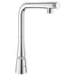 Grohe Zedra 1.75 GPM SmartControl Single Spray StarLight Chrome Pull-Out Kitchen Faucet