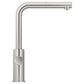 Grohe Blue 1.75 GPM Single Spray Single-Handle SuperSteel Infinity Pull-Out Kitchen Faucet With Chilled and Sparkling Water
