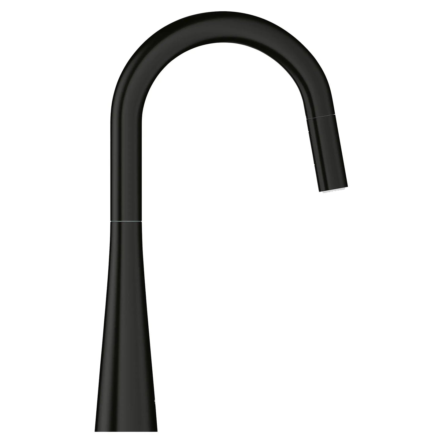 Grohe Zedra 1.75 GPM Dual Spray Single-Handle Matte Black Pull Down Kitchen Faucet