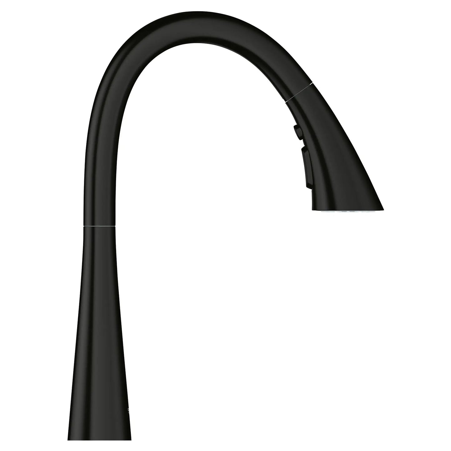 Grohe Zedra 1.75 GPM Triple Spray Single-Handle Matte Black Pull Down Kitchen Faucet