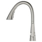 Grohe Zedra 1.75 GPM Triple Spray Single-Handle SuperSteel Infinity Pull Down Kitchen Faucet