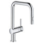 Grohe Minta® 1.75 GPM Dual Spray Single-Handle Pull Down StarLight Chrome Kitchen Faucet