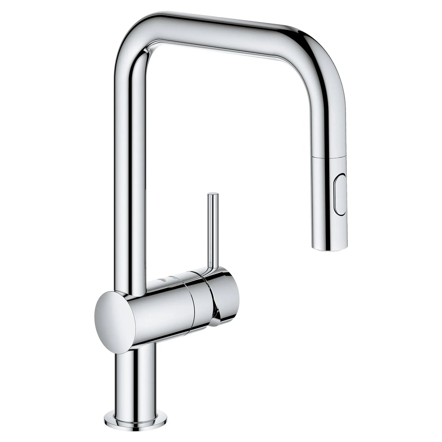 Grohe Minta® 1.75 GPM Dual Spray Single-Handle Pull Down StarLight Chrome Kitchen Faucet