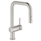 Grohe Minta® 1.75 GPM Dual Spray Single-Handle Pull Down SuperSteel Infinity Kitchen Faucet