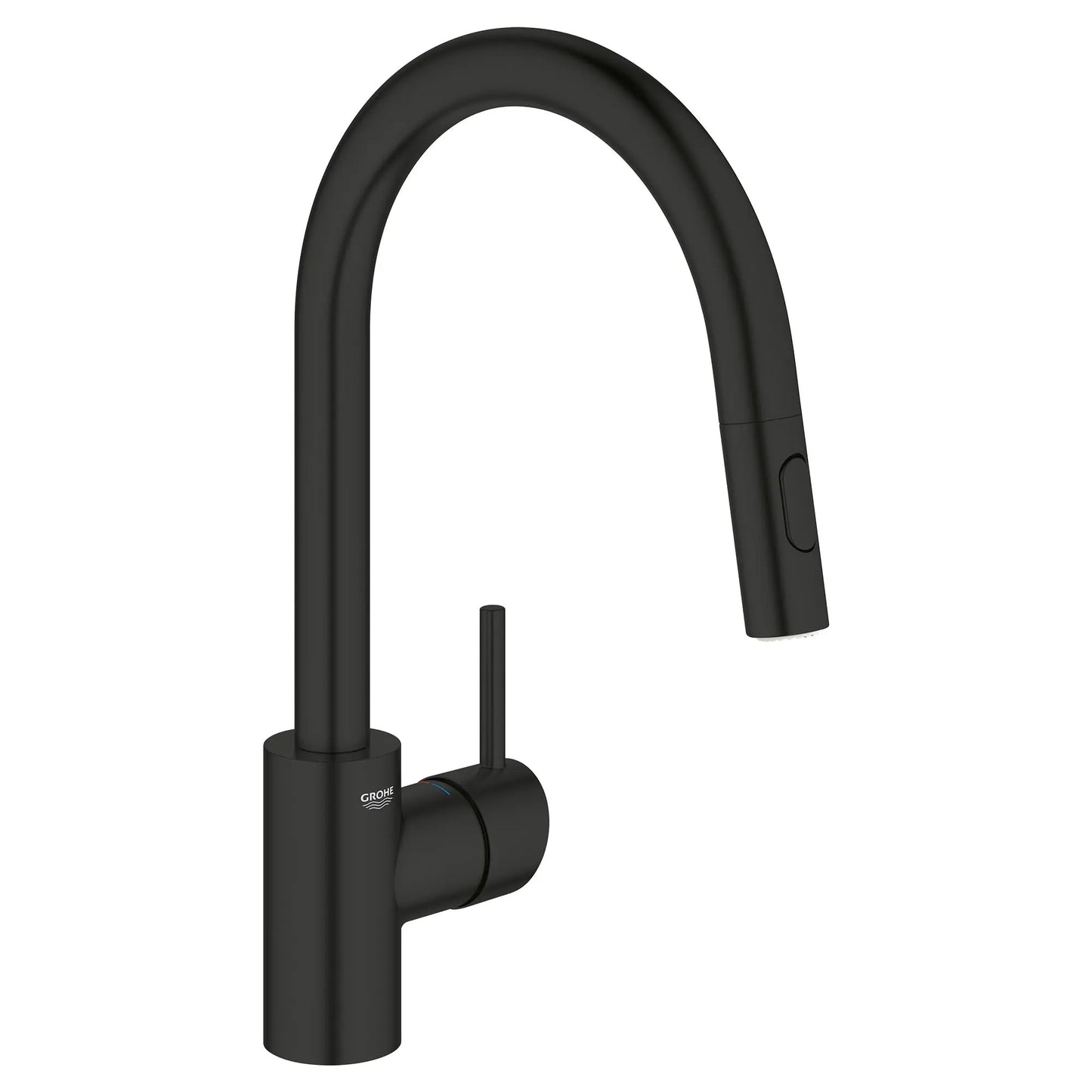 Grohe Concetto™ 1.75 GPM Single-Handle Dual Spray Matte Black Pull-Down Kitchen Faucet