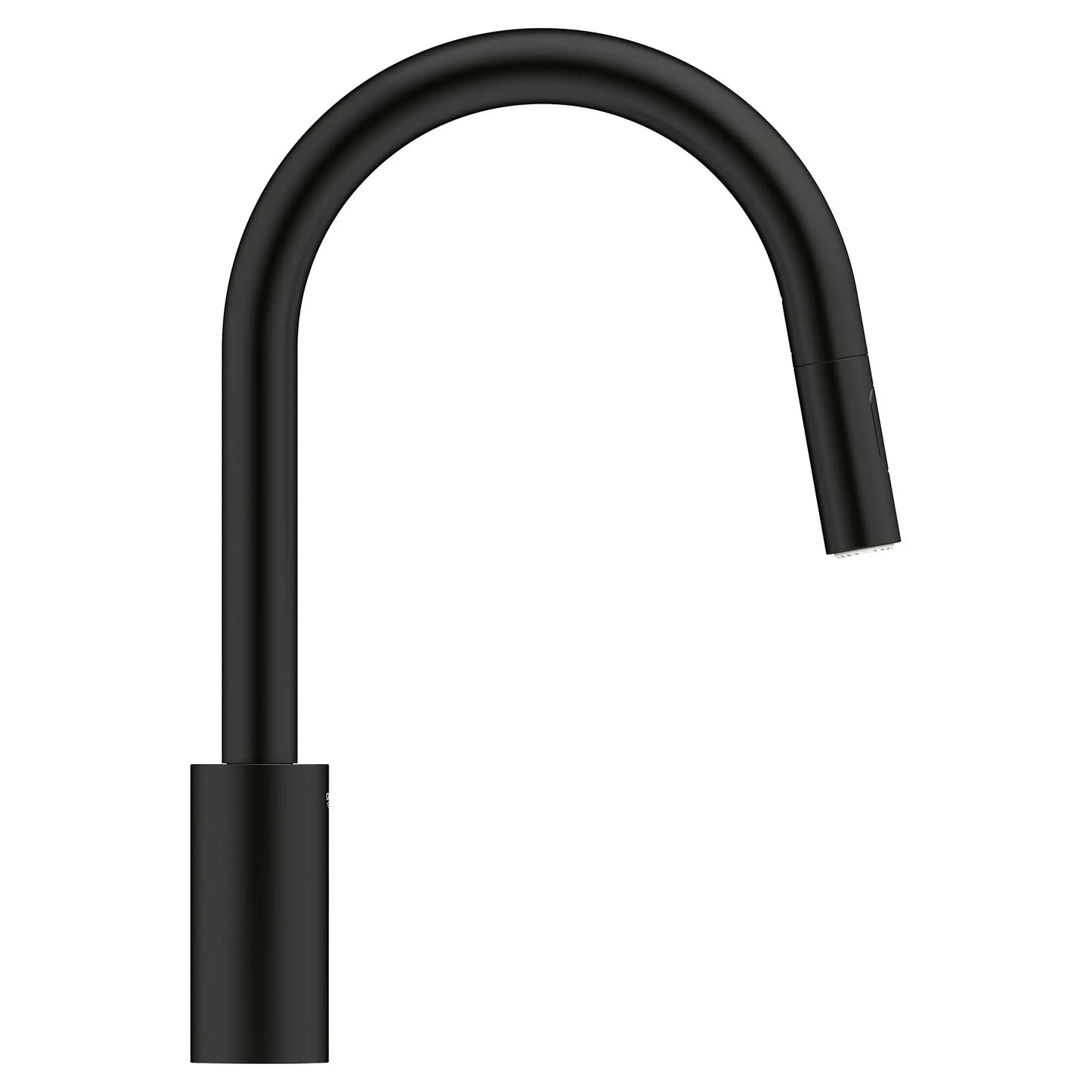 Grohe Concetto™ 1.75 GPM Single-Handle Dual Spray Matte Black Pull-Down Kitchen Faucet