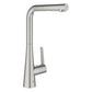 Grohe Zedra 1.75 GPM Dual Spray Single-Handle SuperSteel Infinity Pull-Out Kitchen Faucet