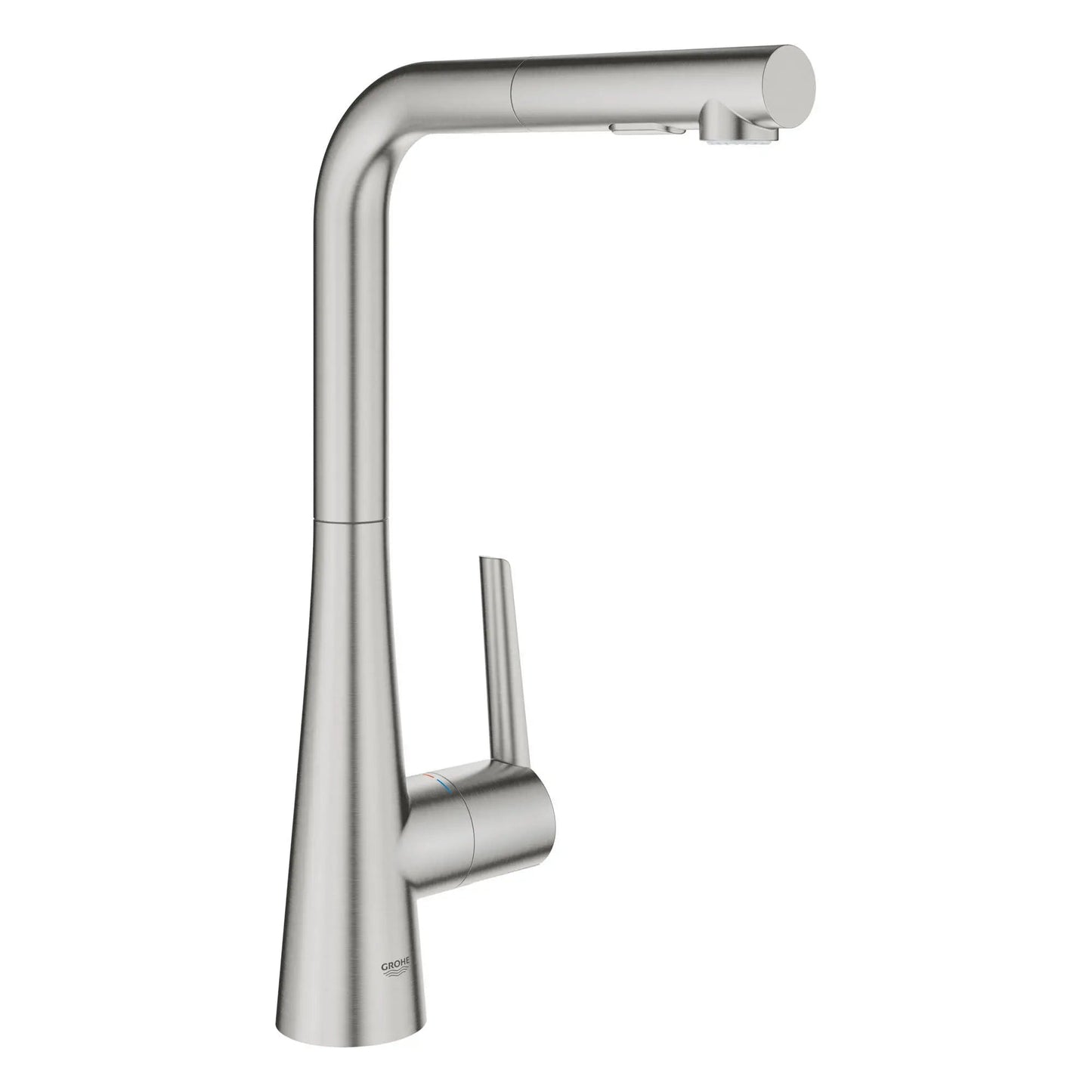 Grohe Zedra 1.75 GPM Dual Spray Single-Handle SuperSteel Infinity Pull-Out Kitchen Faucet