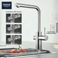 Grohe Blue 1.75 GPM Single Spray Single-Handle StarLight Chrome Pull-Out Kitchen Faucet With Chilled and Sparkling Water