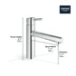 Grohe Concetto™ 1.5 GPM Single-Handle Dual Spray Pull-Out StarLight Chrome Kitchen Faucet