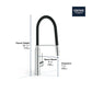Grohe Concetto 1.75 GPM Semi-Pro Dual Spray Single-Handle StarLight Chrome Kitchen Faucet