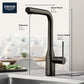 Grohe Essence 1.75 GPM Single-Handle Dual Spray Matte Black Pull-Out Faucet