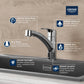 Grohe Eurosmart 1.75 GPM Dual Spray Single-Handle StarLight Chrome Pull-Out Kitchen Faucet