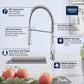 Grohe K7® 1.75 GPM Medium Single-Handle Semi-Pro Dual Spray StarLight Chrome Kitchen Faucet