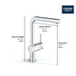 Grohe Minta® 1.75 GPM Single-Handle Dual Spray Pull-Down StarLight Chrome Kitchen Faucet
