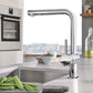 Grohe Minta® 1.75 GPM Single-Handle Dual Spray Pull-Down StarLight Chrome Kitchen Faucet