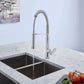 Grohe K7® 1.75 GPM Medium Single-Handle Semi-Pro Dual Spray StarLight Chrome Kitchen Faucet
