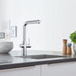 Grohe Blue 1.75 GPM Single Spray Single-Handle StarLight Chrome Pull-Out Kitchen Faucet With Chilled and Sparkling Water