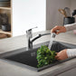 Grohe Eurosmart 1.75 GPM Dual Spray Single-Handle StarLight Chrome Pull-Out Kitchen Faucet
