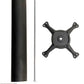 AAA Furniture 18" Black Cast Iron Table Base