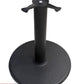 AAA Furniture 24" Black Cast Iron Table Base with Bar High Column+Rod