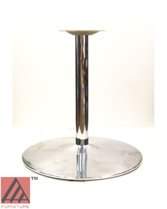 AAA Furniture 30" Chrome Cast Iron Table Base Dining Height