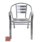 AAA Furniture 31" Aluminum Chair with Plastic Rattan Seat