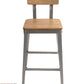 AAA Furniture 42" Galvanized Metal Frame Barstool