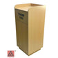 AAA Furniture 47" Natural Trash Receptacle