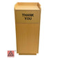 AAA Furniture 47" Natural Trash Receptacle