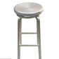 AAA Furniture Backless Round 24" Aluminum Bar Stool