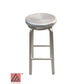 AAA Furniture Backless Round 31" Aluminum Bar Stool