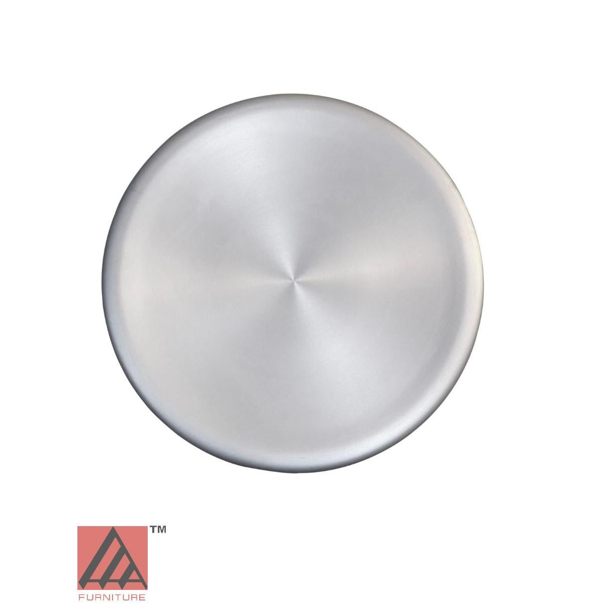 AAA Furniture Backless Round 31" Aluminum Bar Stool