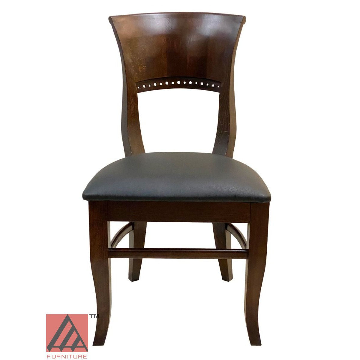 AAA Furniture Beider Meier 35" Walnut Wood Chair with Customer Owned Material Seat
