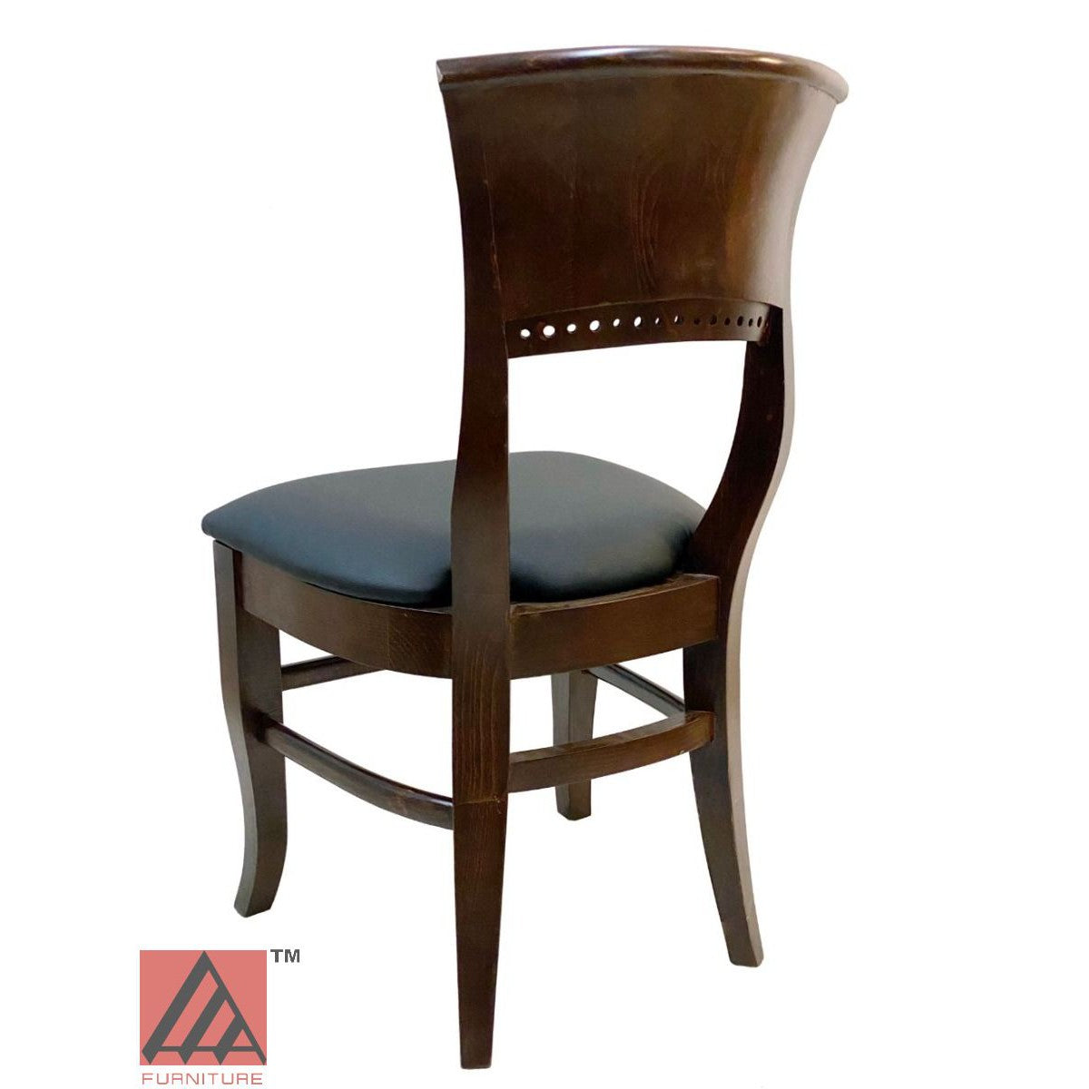 AAA Furniture Beider Meier 35" Walnut Wood Chair with Customer Owned Material Seat