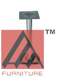 AAA Furniture Ground Mount 12" Diameter Cast Iron Base