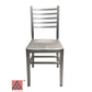 AAA Furniture Ladder Back 32" Aluminum Chair
