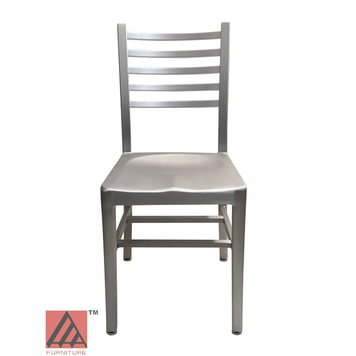 AAA Furniture Ladder Back 32" Aluminum Chair