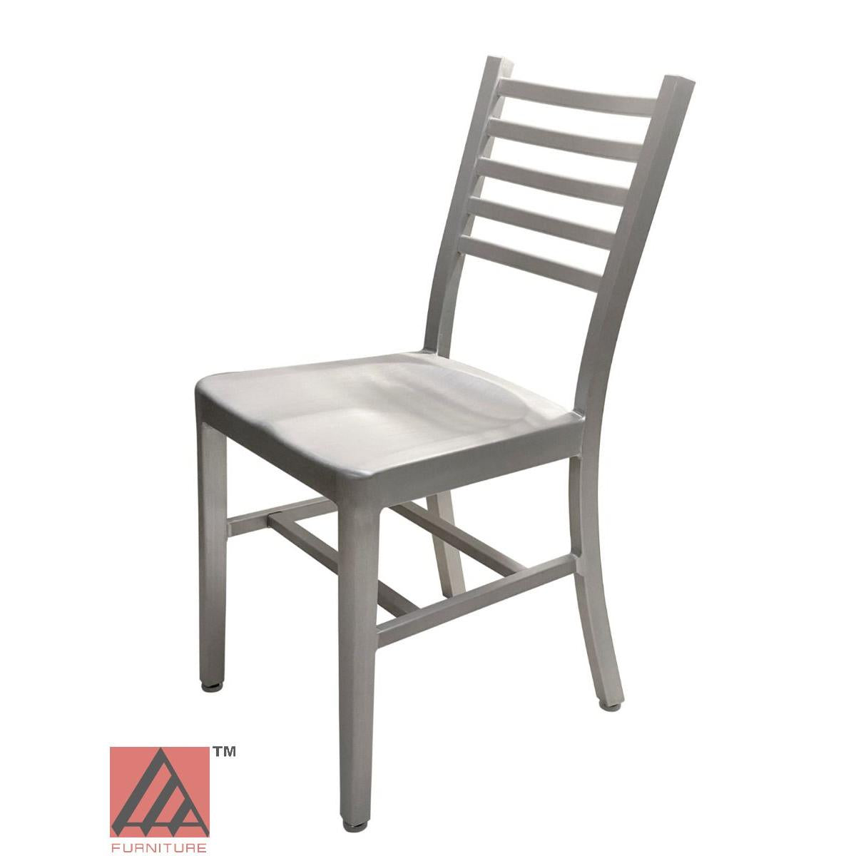 AAA Furniture Ladder Back 32" Aluminum Chair