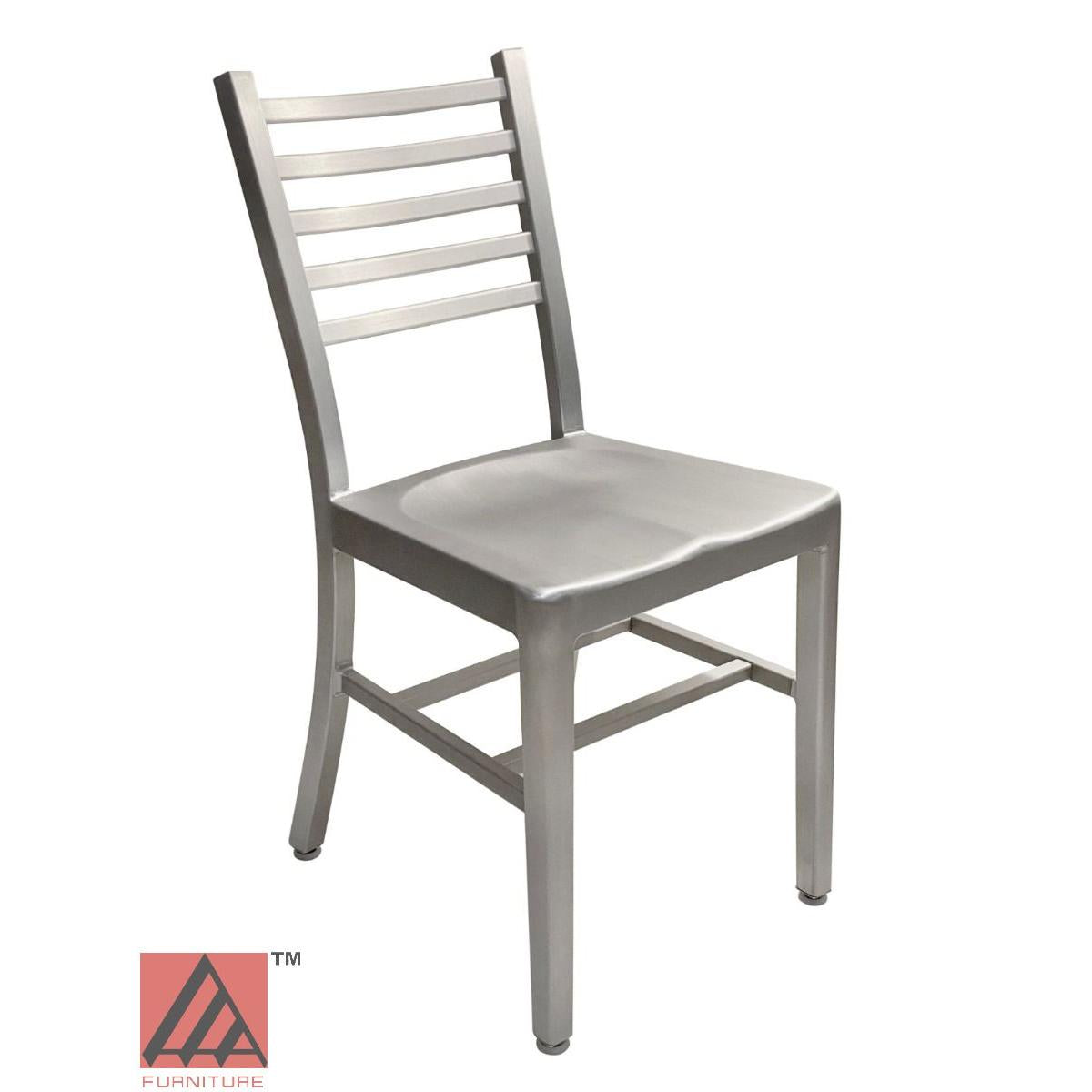 AAA Furniture Ladder Back 32" Aluminum Chair