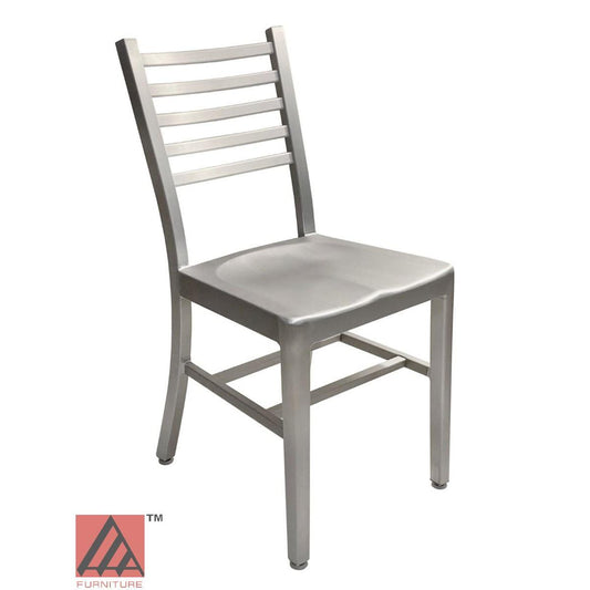 AAA Furniture Ladder Back 32" Aluminum Chair