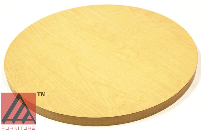 AAA Furniture Self Edge 24" Round Laminated Table Top